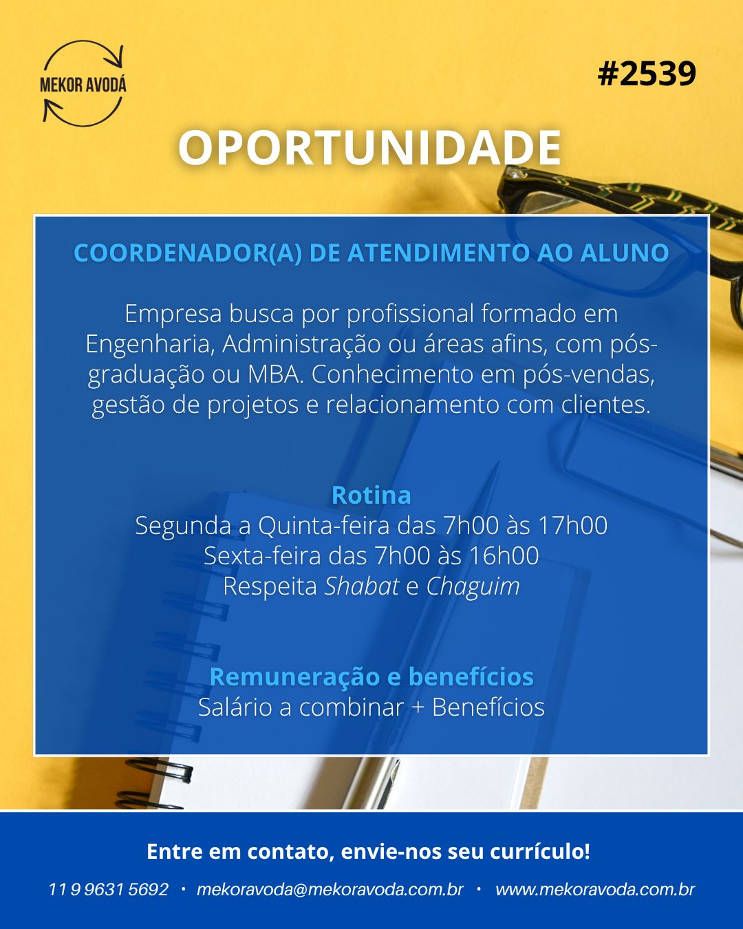 Coordenador(a) de Atendimento ao Aluno