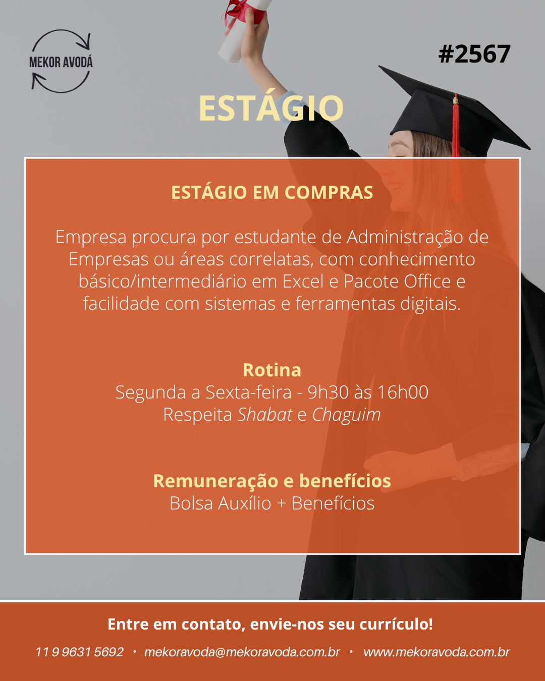 2567 – Estágio em Compras
